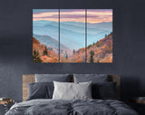 Smoky Mountains Canvas Print // Smoky Mountains National Park Tennessee USA autumn landscape