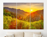 Newfound Gap Canvas Print // Newfound Gap Smoky Mountains