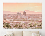 Tucson Canvas Print // Tucson Arizona USA Skyline