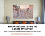 Bukchon Hanok Village Canvas Print // Bukchon Hanok Village in Seoul South Korea