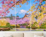 Fujinomiya Canvas Print // Fujinomiya Shizuoka Japan with Mountain Fuji