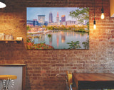 Cleveland Canvas Print // Cleveland Ohio USA Skyline