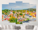 Montpelier Canvas Print // Montpelier  Vermont USA // Canvas Wall Art