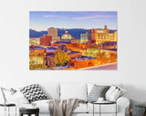 Asheville Canvas Print // Asheville North Carolina USA // Canvas Wall Art