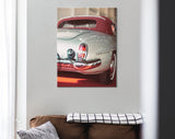 Mercedes-Benz Canvas Print // Vintage Classic Old-timer German Car Engineering // Mercedes-Benz 300 SL Roadster (W 198)