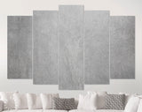 Concrete Canvas Print // Gray Concrete Wall