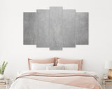 Concrete Canvas Print // Gray Concrete Wall