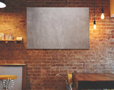 Concrete Canvas Print // Gray Concrete Wall