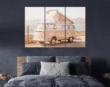 Bus on the Beach Canvas Print // Baker Beach San Francisco United States