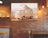 Bus on the Beach Canvas Print // Baker Beach San Francisco United States