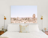 Desert Rock Formations Canvas Print // Joshua Tree National Park near Palm Springs in the California desert in the USA