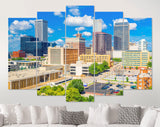 Tulsa Canvas Print // Tulsa Oklahoma USA downtown city skyline