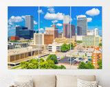 Tulsa Canvas Print // Tulsa Oklahoma USA downtown city skyline