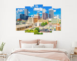 Tulsa Canvas Print // Tulsa Oklahoma USA downtown city skyline