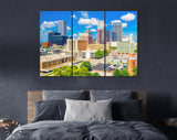 Tulsa Canvas Print // Tulsa Oklahoma USA downtown city skyline