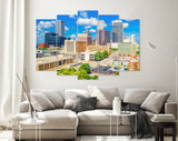 Tulsa Canvas Print // Tulsa Oklahoma USA downtown city skyline