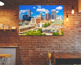 Tulsa Canvas Print // Tulsa Oklahoma USA downtown city skyline