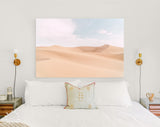 Desert Shapes Canvas Print // Sand Dunes of Huacachina Peru