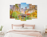 Central Park Canvas Print // Central Park New York City Autumn