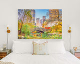 Central Park Canvas Print // Central Park New York City Autumn