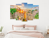 Ronda Canvas Print // Ronda Malaga Spain