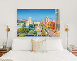 Salt Lake City Canvas Print // Temple Square Salt Lake City Utah USA