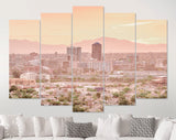 Tucson Canvas Print // Tucson Arizona USA Skyline