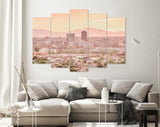 Tucson Canvas Print // Tucson Arizona USA Skyline