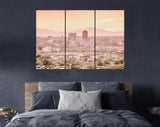 Tucson Canvas Print // Tucson Arizona USA Skyline