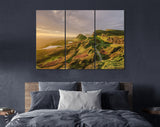 Skye Canvas Print // Sunset Over The Mountains of Skye United Kingdom