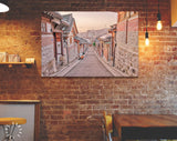 Bukchon Hanok Village Canvas Print // Bukchon Hanok Village in Seoul South Korea