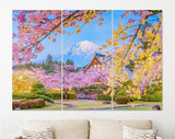 Fujinomiya Canvas Print // Fujinomiya Shizuoka Japan with Mountain Fuji