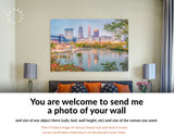 Cleveland Canvas Print // Cleveland Ohio USA Skyline