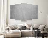 Concrete Canvas Print // Gray Concrete Wall