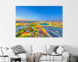 Wichita Canvas Print // Wichita Kansas USA Downtown Skyline