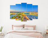 Wichita Canvas Print // Wichita Kansas USA Downtown Skyline