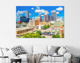 Tulsa Canvas Print // Tulsa Oklahoma USA downtown city skyline