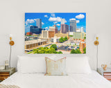 Tulsa Canvas Print // Tulsa Oklahoma USA downtown city skyline