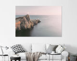 Neist Point Canvas Print // Neist Point Lighthouse, Glendale, United Kingdom