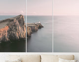 Neist Point Canvas Print // Neist Point Lighthouse, Glendale, United Kingdom