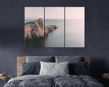 Neist Point Canvas Print // Neist Point Lighthouse, Glendale, United Kingdom