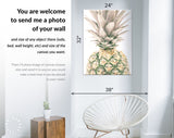 Pineapple Canvas Print // Canvas Wall Art