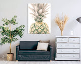 Pineapple Canvas Print // Canvas Wall Art