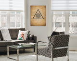 Flower of Life canvas print // Symbol of "Beginning" of what life is and of everything