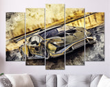 Lamborghini Huracan Canvas Print // Lamborghini Huracan Super Trofeo EVO2 // Canvas Wall Art