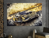 Lamborghini Huracan Canvas Print // Lamborghini Huracan Super Trofeo EVO2 // Canvas Wall Art