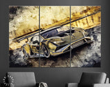 Lamborghini Huracan Canvas Print // Lamborghini Huracan Super Trofeo EVO2 // Canvas Wall Art