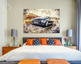 Bentley Continental Canvas Print // Bentley Continental GT // Canvas Wall Art