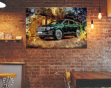 Bentley Bentayga Canvas Print // Bentley Mulliner Bentayga Hybrid // Canvas Wall Art