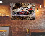 Max Verstappen F1 Canvas Print // Max Verstappen driving the 33 Red Bull Racing RB16B Honda on track during the F1 Grand Prix of Monaco